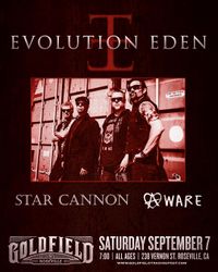 Evolution Eden with special guest Star Cannon & Aware