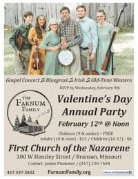 Annual Valentine's Concert & Banquet (RSVP)