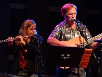 Performing a song at the XFS Song Shuffle, World Cafe - September 14, 2012
