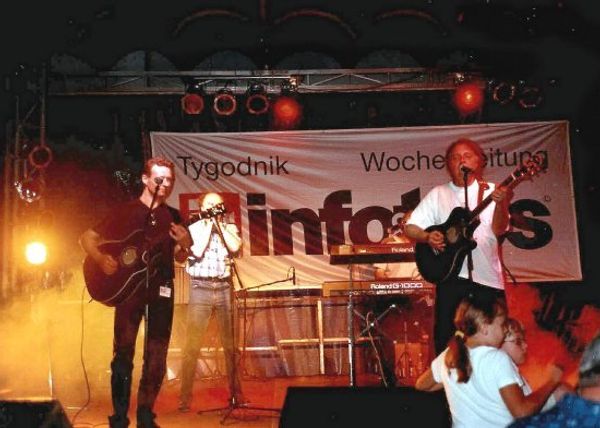 Thr Band at the Open Air Festival in Hamm (Germany 2001)