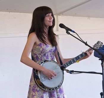 Molly on banjo.
