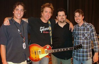 Rick Smith, Ricky Byrd, Brenden Hackett, SJK
