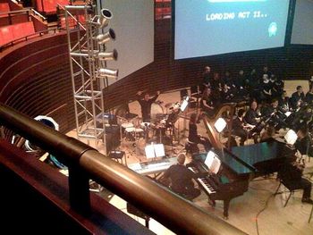 on stage Verizon Hall, VGL Orchestra 2009
