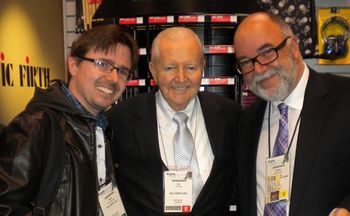SJK, Vic Firth and Peter Erskin
