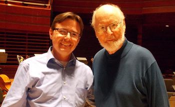 Mr. John Williams! 5.4.16 Verizon Hall stage, Philadelphia
