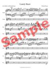Piano Score - Lonely Heart - Michael Ortega (PDF) Download