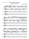 Piano + Violin Score - 'A Little Piece Of Love' - Michael Ortega (PDF) Download