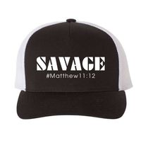 Savage Hat, White