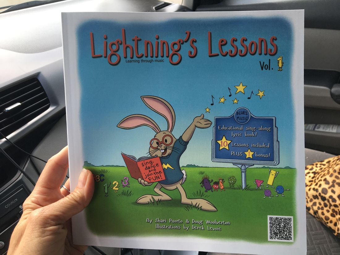 Lightning's Lessons - Lyrical sing-along book