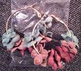 Multicolored Flower  earrings