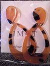 Brown And Black Earrings