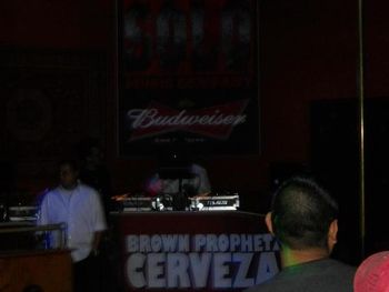 DJ Rican,DJ Smiley & DJ Aztec Prinz Spinning Video Shoot for Brown Prophetz "Cerveza" Party Hosted By SOLO Music Company, El Patron, and Budweiser
