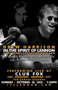 In The Spirit of Lennon - An Intimate Acoustic Tribute to the Life & Music of John Lennon