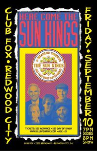 The Sun Kings: SHOW CANCELLED