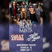 The Great Affairs - Opening for Black Heart Saints
