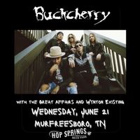THE GREAT AFFAIRS - OPENING FOR BUCKCHERRY
