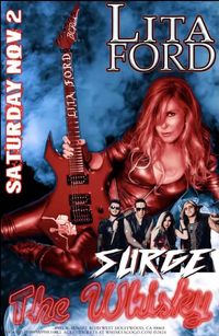 SURGE @ The Whisky A Go Go w/ Lita Ford