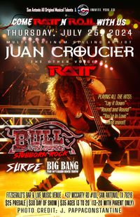 SURGE @ Fitzerald's in Support of Juan Croucier of RATT & Bull & Los Buffalos (Postponed - Rescheduled Date Coming Soon)