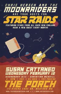 Chris Hersch & The MoonRaiders 'STAR RAIDS' featuring Susan Cattaneo 