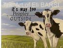 Sassy Cow Canvas Print # 5