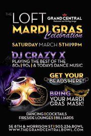 Mardi Gras Party @The Loft PDX
