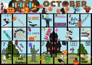 October Entertainment Schedule
