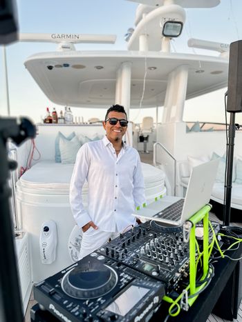 All White Yacht Party
