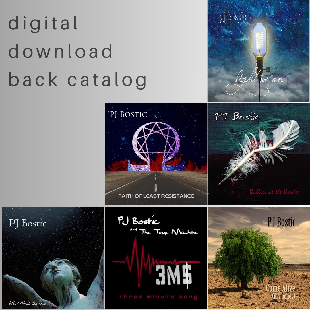 Digital Downloads Back Catalog PJ Bostic