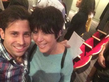 With Diane Warren
