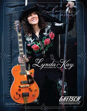 Lynda Kay - Official Gretsch Endorsee
