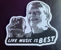 Live Music is Best Sticker - Frankenstein's Monster