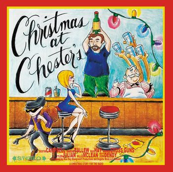 Cover Art for "Christmas at Chester's" by Max Hay - Drawing by Melissa Spatzierath
