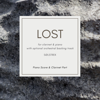 Lost - Intermediate Level Clarinet & Piano Sheet Music & Backing Track