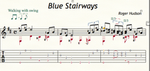 Blue Stairways TAB