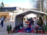 Leslie Browning Live Music Mountain Village Winter Market Conference Center Plaza