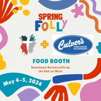 Inspire Creative Company Food Booth at Kernersville Spring Folly