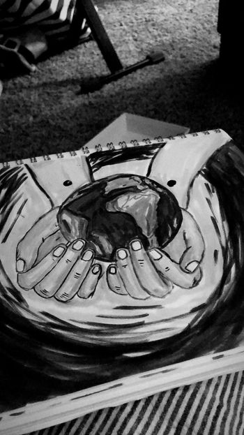 "Trust" by Inspire Co. artist Rachel Hickling

