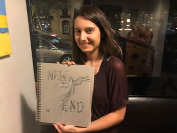 "New End" by Inspire Co. Artist Amanda Burton
