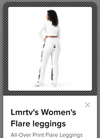 Lmrtv's Women's Flare Leggings 🔥🔥👀