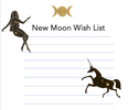 New Moon Wish List