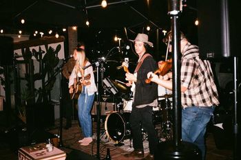 Playing bass with Victoria Bailey @ Lander's Liquor Bar in San Clemente, CA
