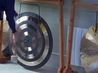 Chinese Sun Gong  and mallet.