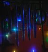 Spiritual Harmoniser 5 tube Set 76mm diameter with wooden stand and mallet.