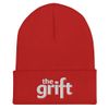 The Grift Logo Embroidered Beanie