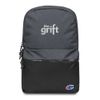 The Grift Logo Embroidered Champion Backpack