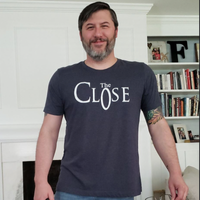 Men's Blue Crew-neck shirt