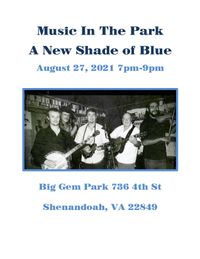 "A New Shade of Blue at Free Music In the Park