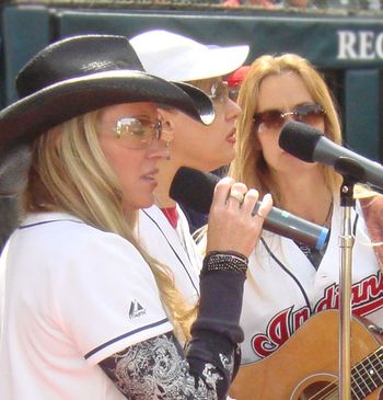 Singing the Anthem!!
