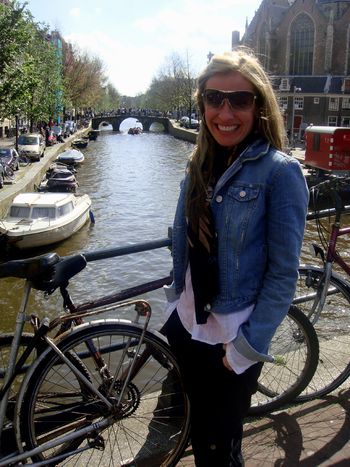 Did you know there are canals in Amsterdam???? Proof! :)
