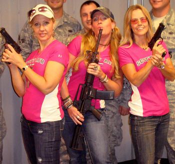 Girls with Guns! :)
